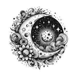 Surrealism Moon With Dreamlike Elements