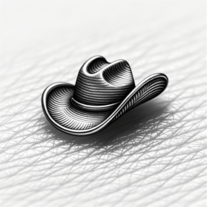 Tiny Cowboy Hat Charm