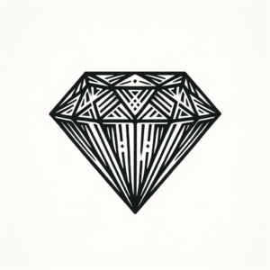 Tiny Diamond With Minimalist Design