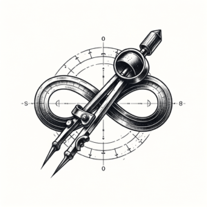 Traditional Infinity With Compass