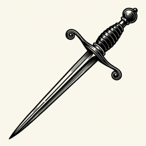 Traditional Sword With Classic Hilt