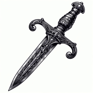 Traditional Sword With Historic Design