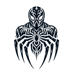 Tribal Spiderman Design