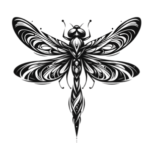 Unique Abstract Dragonfly Shapes