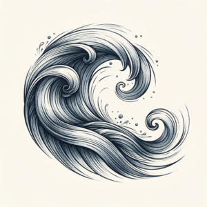 Watercolor Wave With Soft Blends