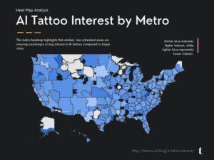 AI Tattoo Interest by Metro – Map