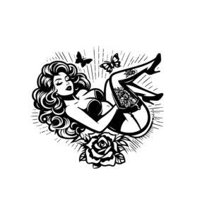Retro Human Tattoo