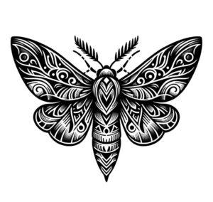 Tribal AI Tattoo