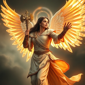 Angel warrior of Light
