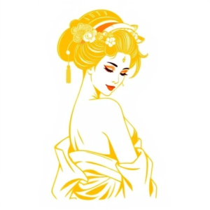 Nude Japanese Geisha
