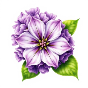 Lilac flower to memory of my daughter