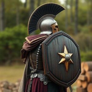 Spartan Hemet and Shield