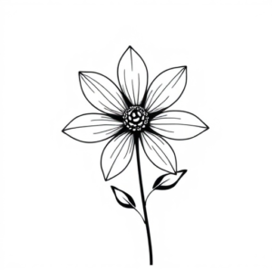 simple flower