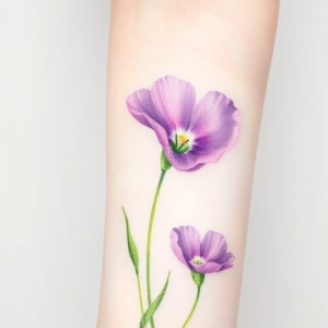 sweet pea watercolor