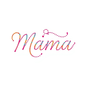 A simple yet elegant feminine tattoo using dotwork preferably with bright colors