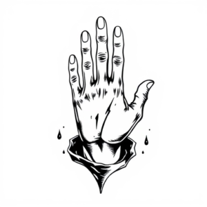 The hand that pulls itself out of the abyss