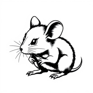 mouse Black and grey make up the majority.